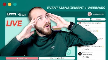 Lyyti x Univid - The best event management software to webinar integration