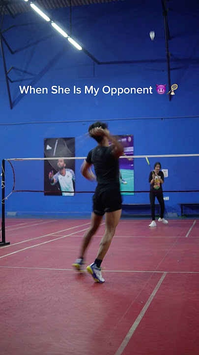 Princess Treatment Only When In My Team 👸🏸 #badminton #smash #girls