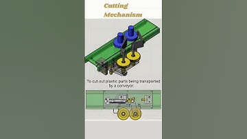 Cutting Mechanism #engineering #mechanical #solidworks #3d #cad #autocad #design #productdesign