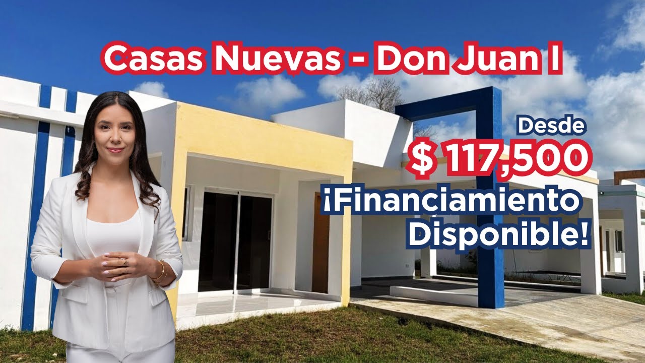 🔥 ¡Estrena TU CASA HOY! 1 nivel , 3 habitaciones en LA ROMANA – FINANCIAMIENTO DISPONIBLE 💰