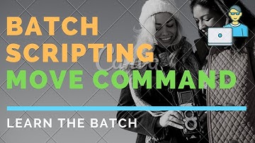 Batch file programming tutorial //MOVE COMMAND// Batch Scripting Part-5 - MOVE Batch Command