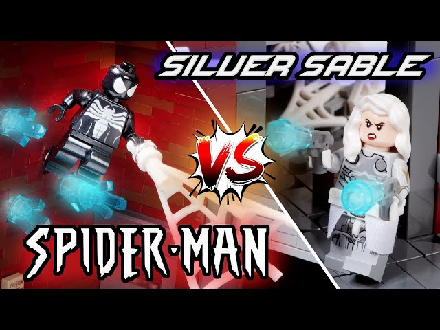 I Built A LEGO Spider-Man VS Silver Sable MOC - Check Out How It's