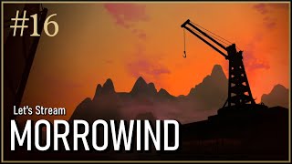 Lets Stream Morrowind Again - 16 - Searching for Swords, Mysterious Murders, Warehouse Work