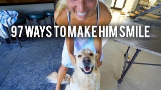 97 Ways to Make a Dog Smile (Super Cooper Sunday #163) 97 Ways to Make a Dog Smile (Super Cooper Sunday #163)