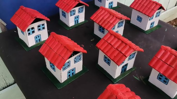 Como Hacer Casas Para Maquetas en Cartón - YouTube como-hacer-casas-para-maquetas-en-cart-n-youtube