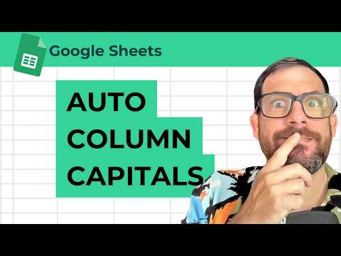 How to Automatically Uppercase a Column in Google Sheets