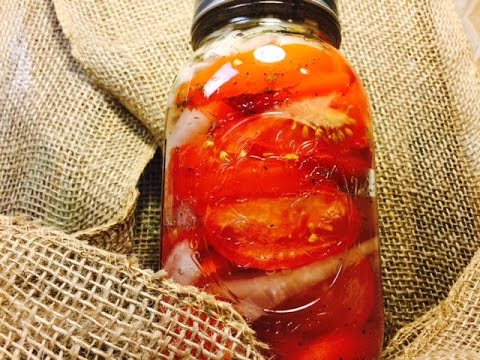 Video: The Best Pickled Tomatoes. Step-by-step Recipe With Photo