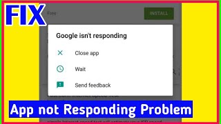 HOW TO FIX App isn't Responding Problem - App is not responding in android screenshot 3