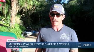 Missing kayaker rescued on Everglades