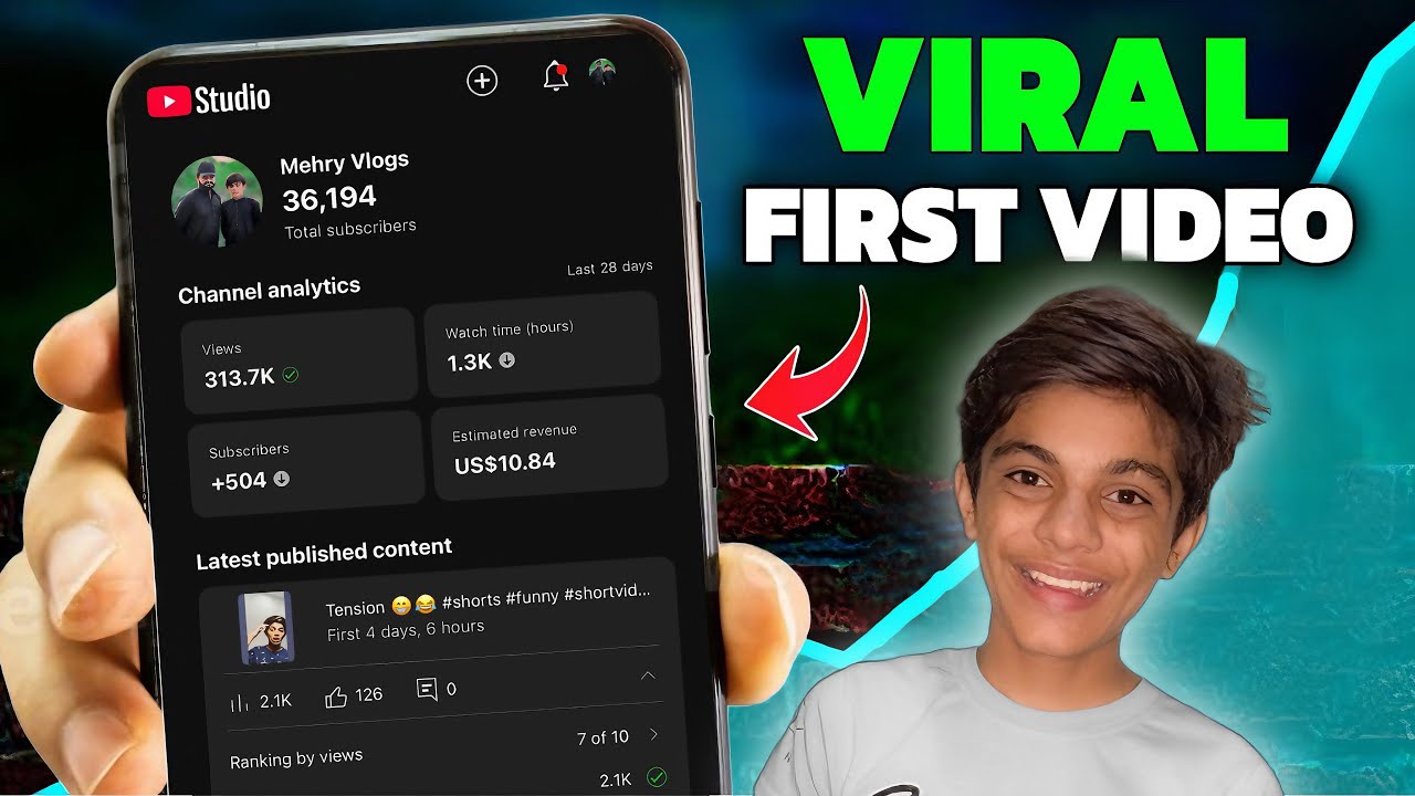 How to Get VIRAL on Your First YouTube Video in 24 Hours! Tricks (2025 ...