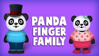 The Finger Family Panda Family Nursery Rhyme | Panda Finger Family Songs