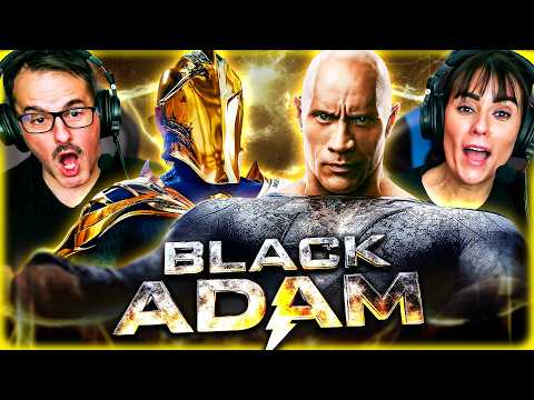 Thumbnail for BLACK ADAM (2022) IS CAMPY COMIC FUN!! MOVIE REACTION!! Dwayne Johnson | Henry Cavill Cameo | DCEU