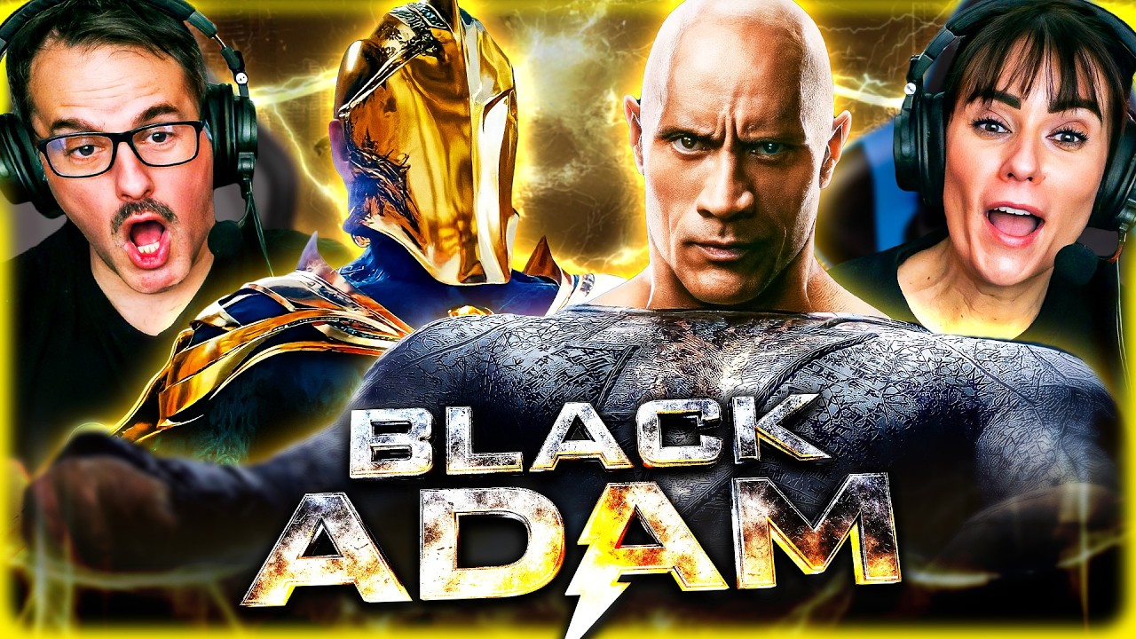 BLACK ADAM (2022) IS CAMPY COMIC FUN!! MOVIE REACTION!! Dwayne Johnson | Henry Cavill Cameo | DCEU