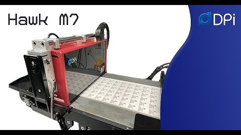 Unleashing the Power: Hawk M7 17" Double Speed UV Print Head in Action