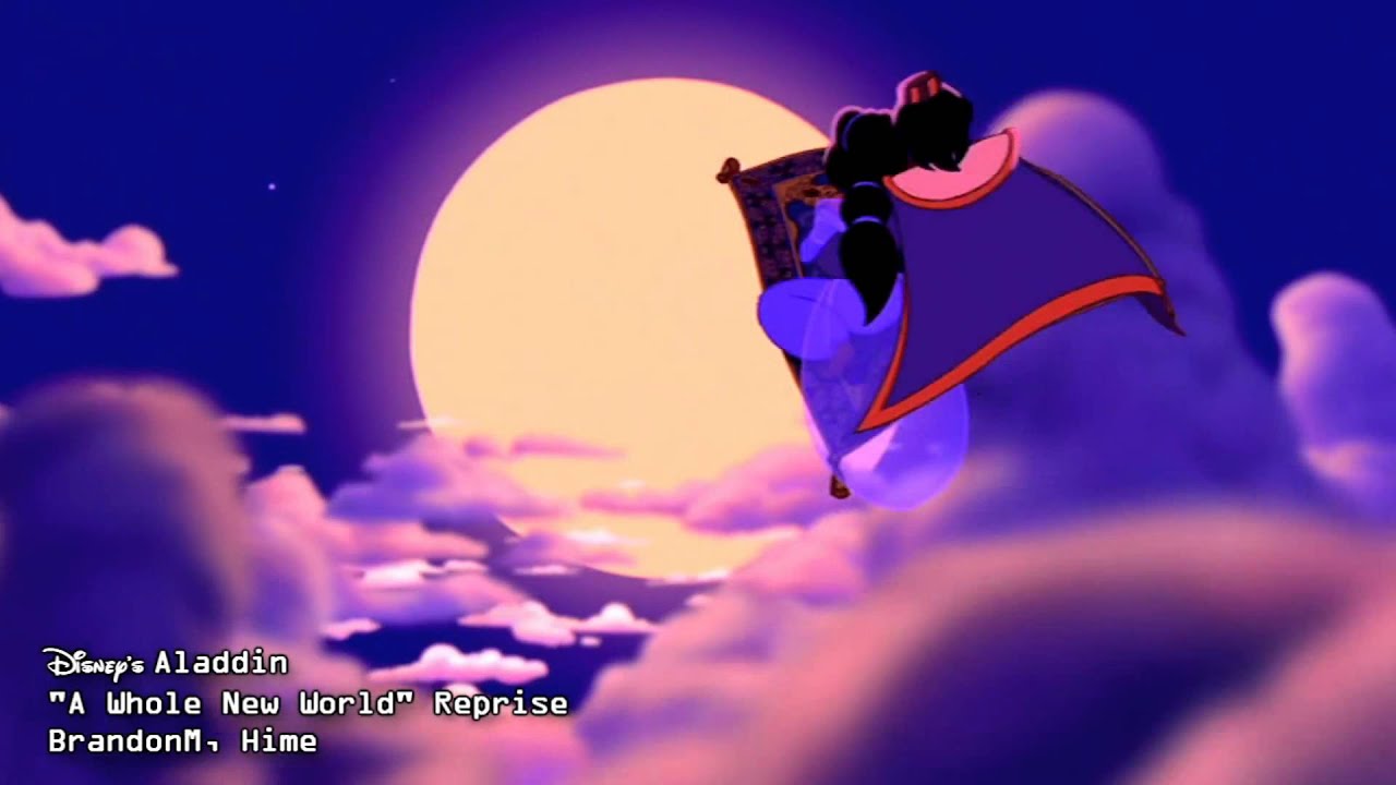 Aladdin - A Whole New World "Reprise" (BrandonM, Hime) HD - YouTube