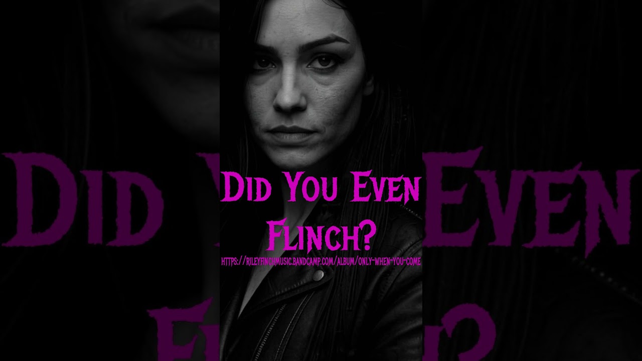 Riley Finch 🎙💔 – Did You Even Flinch? (Official Video | Emotional Alt-Rock 2025)
