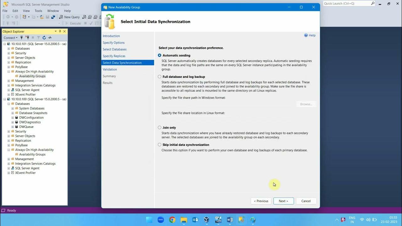 SQL Server 2019 Always On Availability Group Configuration Step by Step ...