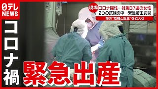 【2つの試練】妊娠37週で“コロナ陽性”…命の危機と誕生支える“緊急出産”の現場