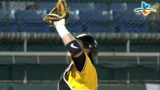20130910 CPBL 象VS犀牛 1下 陳智弘不是四顧張望看辣妹喔~ 所以薑還是老的辣！
