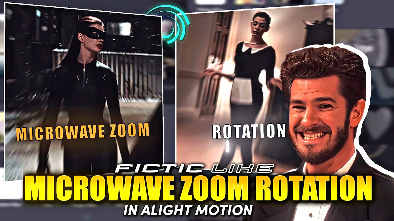 Fictic Like Microwave Zoom + Rotation 🤯 Tutorial in Alight Motion ...