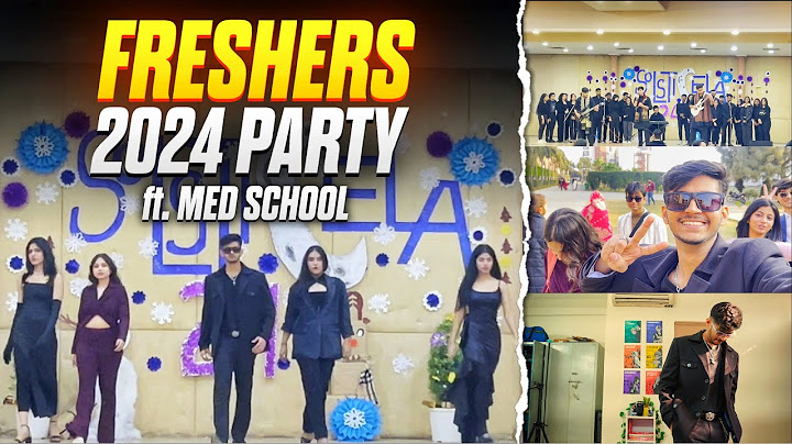 Medical college wali Freshers Party 🎉 | VLOG