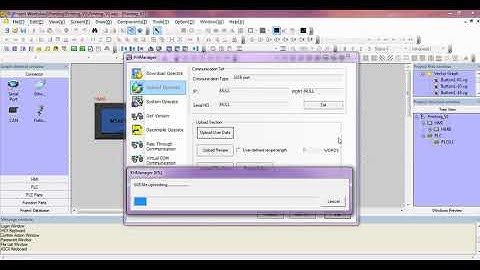 Kinco MT4210T HMI Uploading Method