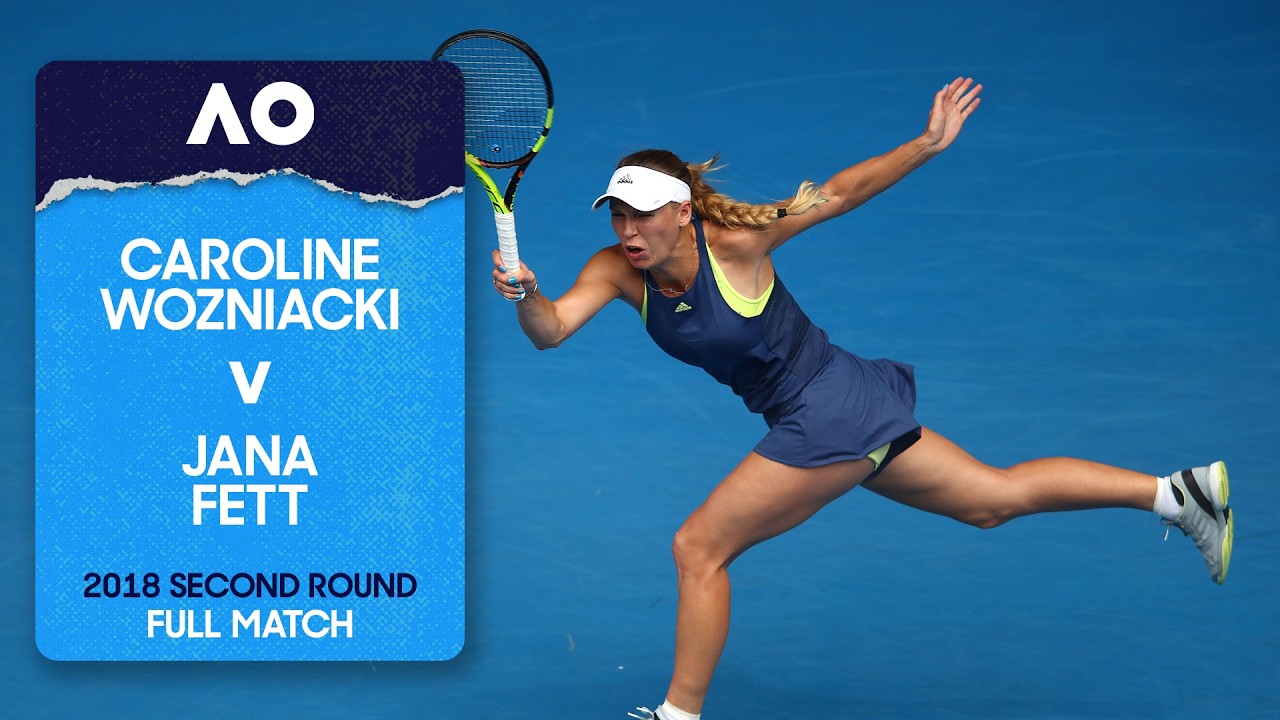 Caroline Wozniacki v Jana Fett Full Match | Australian Open 2018 Second Round