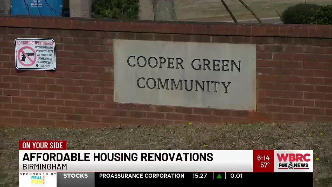 Affordable housing renovations in Birmingham