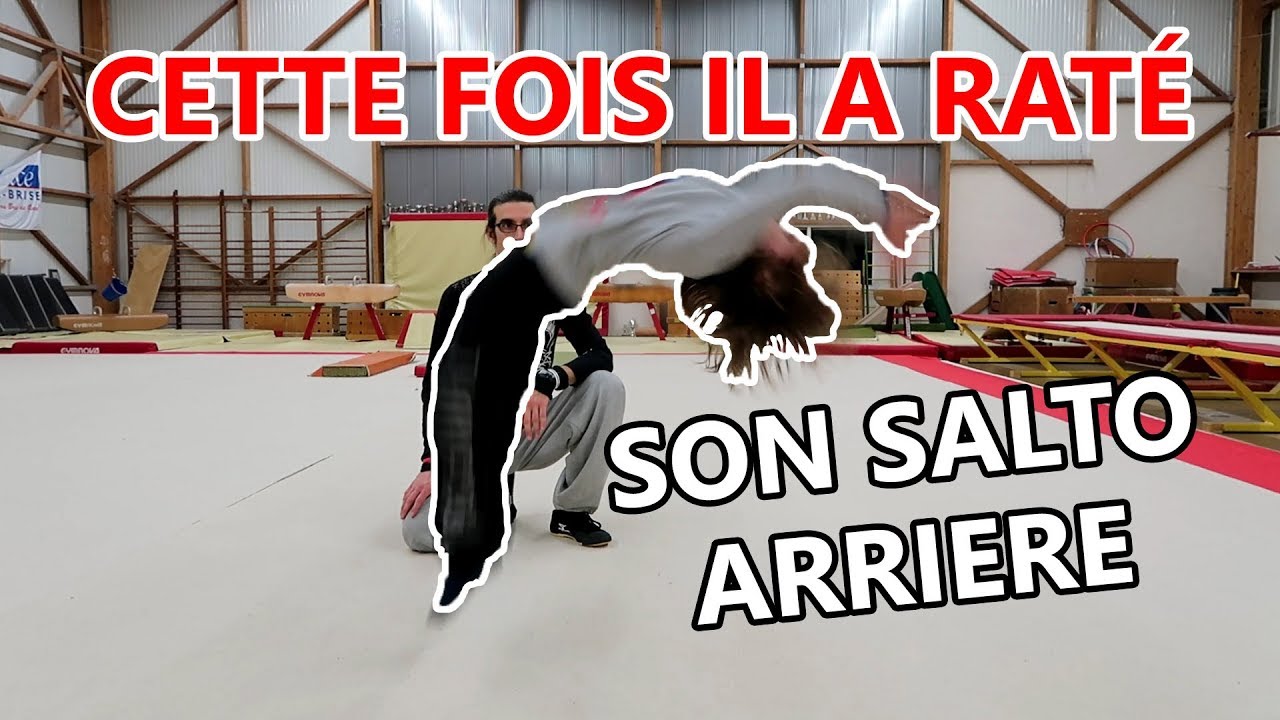 Vous avez choisi LE SALTO ARRIERE !!! BACKFLIP