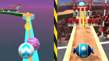 Going Balls | Sky Rolling Ball 3D - All Levels Gameplay Walkthrough PRO MAX LEVEL | NEW UPDATE
