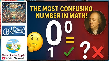 What Does 0⁰ Equal? The Mystery of Zero to the Zero Power  Explained!