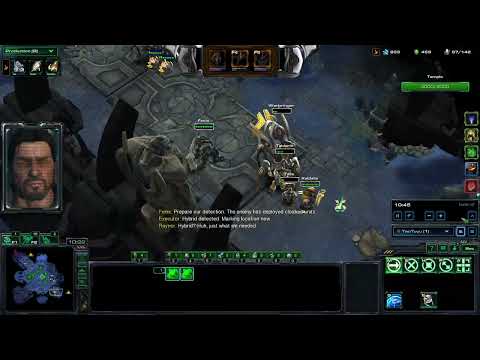 [Commentary] Starcraft 2 Co-op Mutation #141: Temple of Rebirth - Fenix Solo (p2) [=Brutal+3]