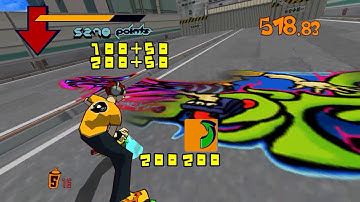 Jet Set Radio Chapter 1 - 02. Shibuya-Cho LOVE TRAP