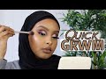 QUICK *full glam* GRWM | ft. TOO FACED’S NEW PUMPKIN SPICE PALETTE