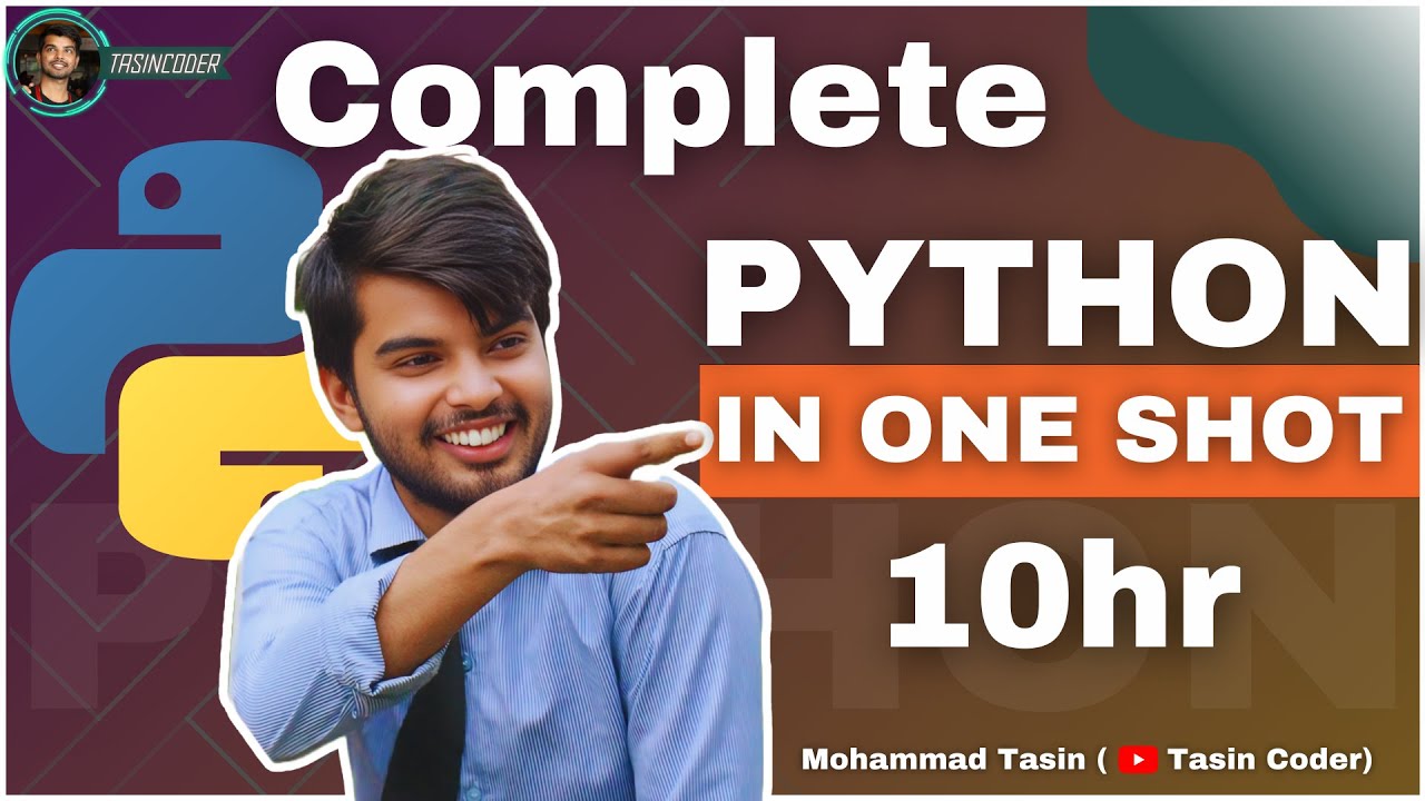 "Python Full Course | Learn Python Programming from Scratch | Python ...
