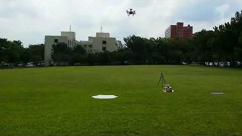 RTK GPS guided precision landing