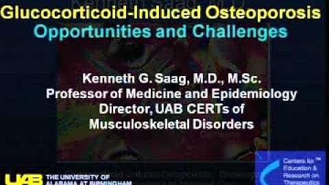 Glucocorticoid Induced Osteoporosis - Kenneth Staag