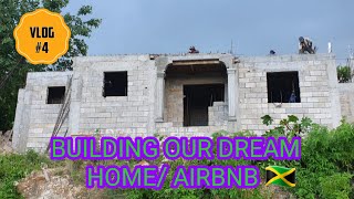 Building Our Dream Home/ Airbnb in Jamaica?? /Preparing For Decking & Filling Up To Ground Level