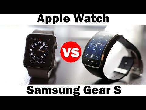 Apple Watch vs Samsung Gear S - SmartWatch Comparison