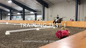 USDF Training Level Test 1 With Judges Scores & Comments