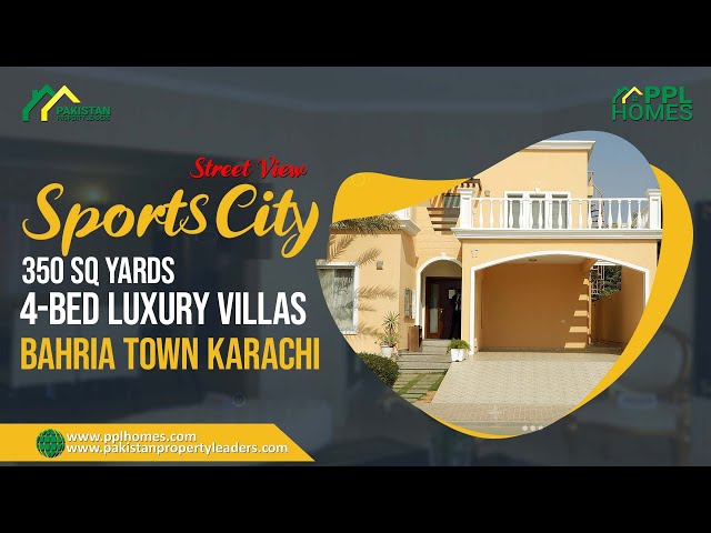 Street View Sports City Villas Bahria Town Karachi