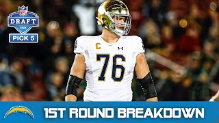 Breaking down Los Angeles Chargers #5 Overall Pick Joe Alt | NFL Draft 2024