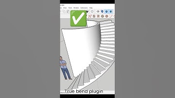 Sketchup Free Plugin & Stair design for architectural #sketchup #plugins#homedecor