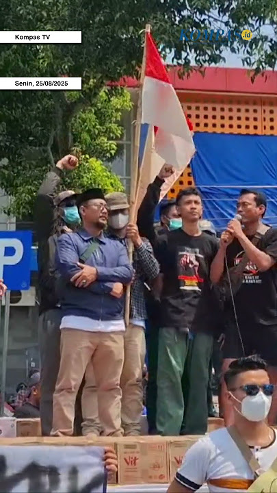 Situasi Demo Pati Jilid II Warga Surati KPK Minta Bupati Pati Sudewo Ditangkap
