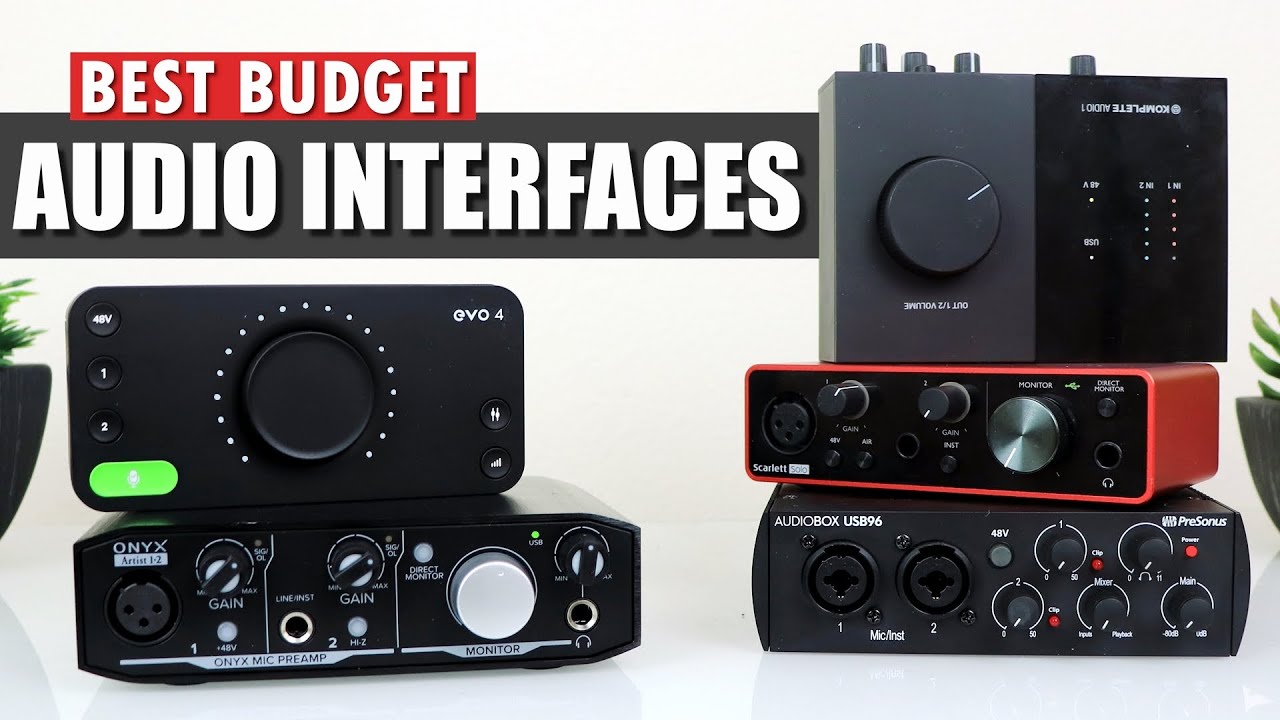 best budget usb audio interface