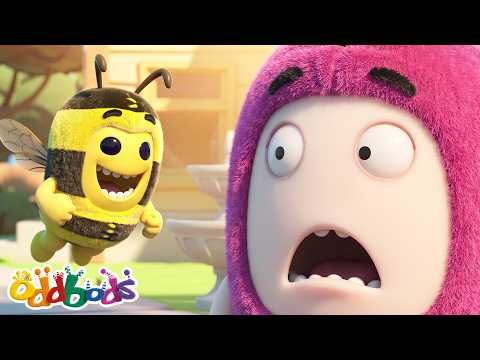 Bubbles Shrinks to the Size of a Bee! 🐝 | Oddbods Cartoons | Funny Cartoons For Kids