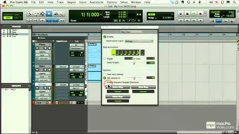 Pro Tools 8 101   Entering Notes With Step Input