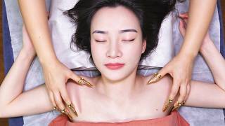 ASMR Gentle Tickling with Metal Claws for Deep Sleep (No Talking)