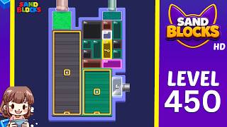 Sand Blocks Level 450 Solution Walkthrough