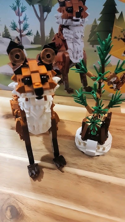 Lego Forest Animals Red Fox! #31154 #lego #legofox #fox #ytshorts #